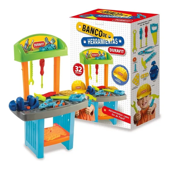 Banco Herramientas Casco Construcción Duravit Niños