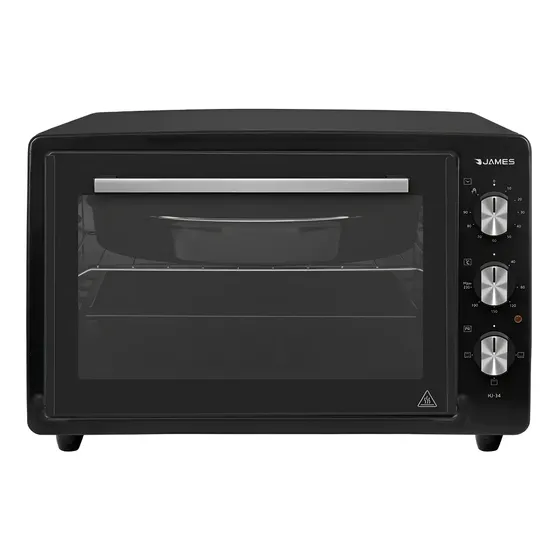 Horno James Hj 34 Negro Electrico 1300w 34 Litros | Cuotas sin interés