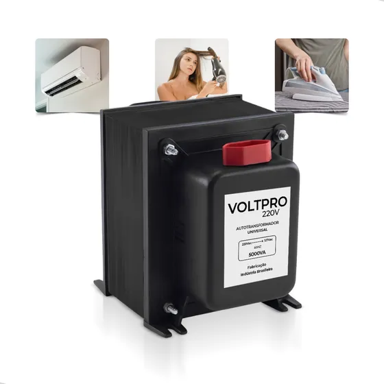Transformador 5000va Bivolt 110 Para 220 E 220 110 Conversor