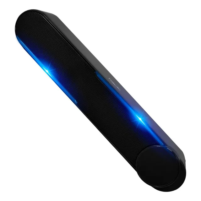 Bocina Portátil Havit M18 Alámbrica 3.5 Auxiliar Altavoces Color Negro