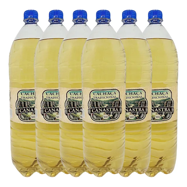 06 Cachaça Artesanal Balsamo Pet 2 Lts Tradicional Canastra