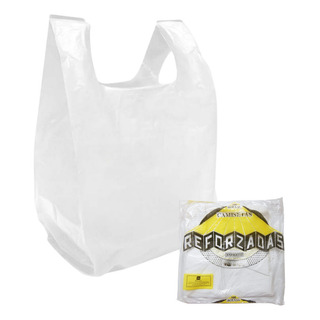 5000 Bolsas Inpla Camiseta Reforzada Blanca 20x30 Bulto 5000 Bolsas Inpla Camiseta Reforzada Blanca 20x30 Bulto