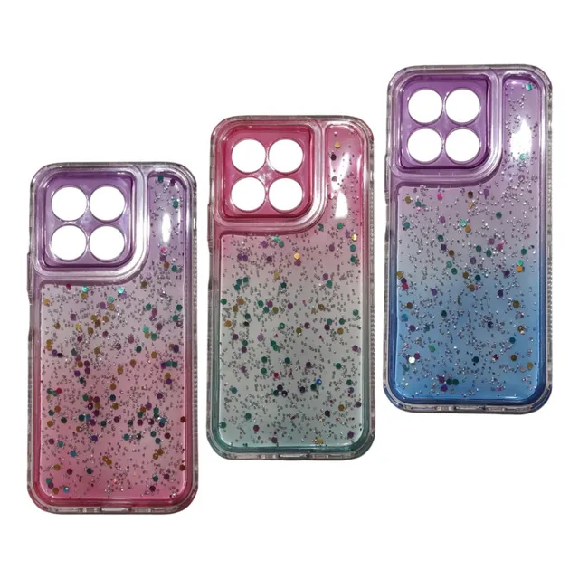 Forro Escarchado 360 Triple Capa Honor X8c Anti Golpe