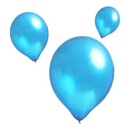 50 Globos Celeste 12 Pulgadas Perlados Cotillon Carioca 50 Globos Celeste 12 Pulgadas Perlados Cotillon Carioca
