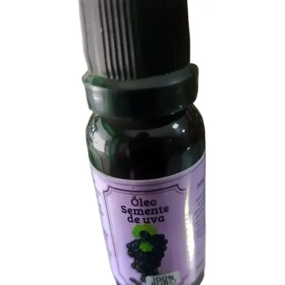 Óleo Vegetal De Uva 20ml - Em Pote Escuro