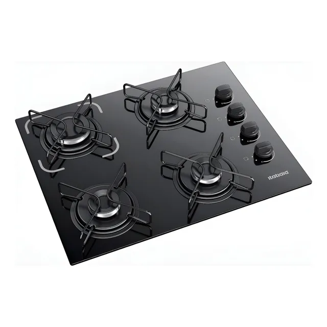 Cooktop Itatiaia Essencial 4 Bocas Preto