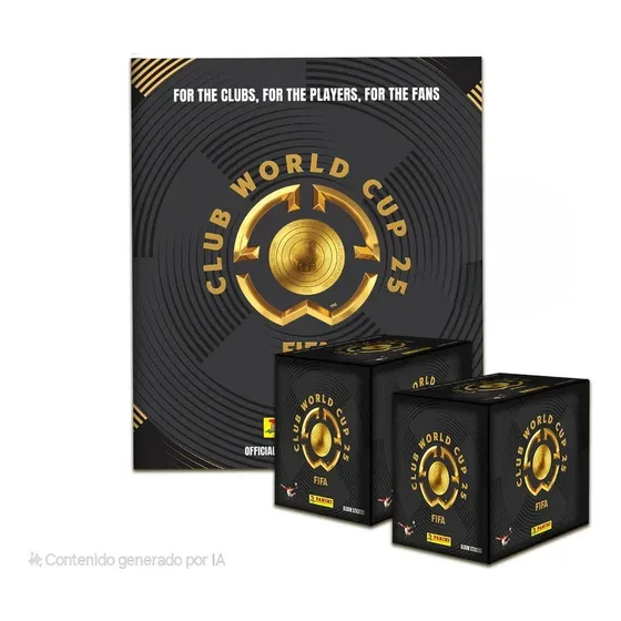 Album 100 Sobres Mundial De Clubes Panini River Boca Messi Lionel Messi
