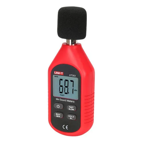 Sonometro Tester Medidor Digital De Ruido Uni-t Ut353 1.5v