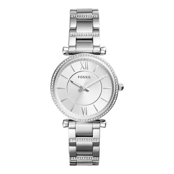 Reloj Fossil Carlie Para Mujer Con Pulsera De Acero Inoxidab