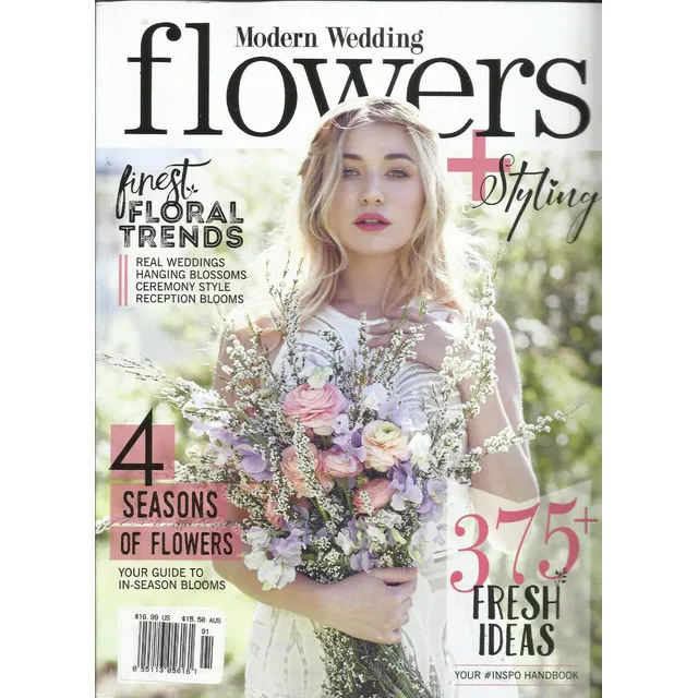 Flor Boda Moderna + Revista Estilo Mejor Tendencia Floral 20