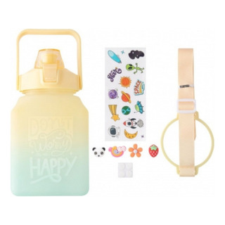 Garrafa De Agua Squeeze Com Canudo 1500 Ml Garrafa De Agua Squeeze Com Canudo 1500 Ml