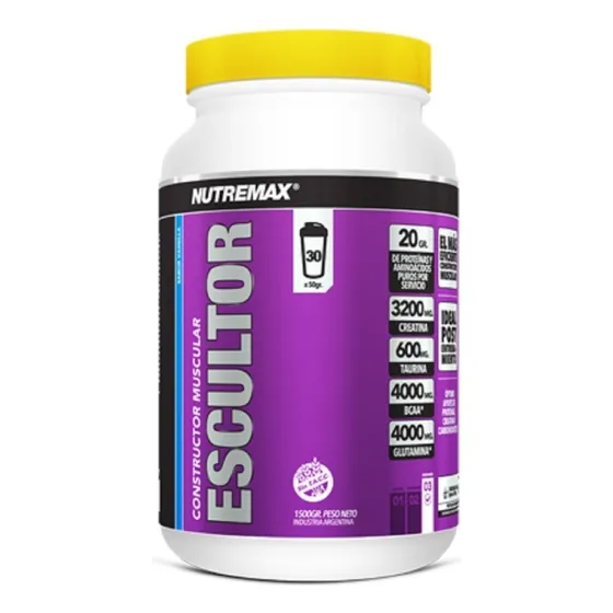 Escultor Nutremax Constructor Muscular 1500g Vai