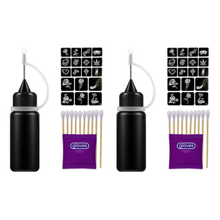 Tinta De Tatuaje Temporal, Gel Orgánico De Fruta De Jagua De Tinta De Tatuaje Temporal, Gel Orgánico De Fruta De Jagua De
