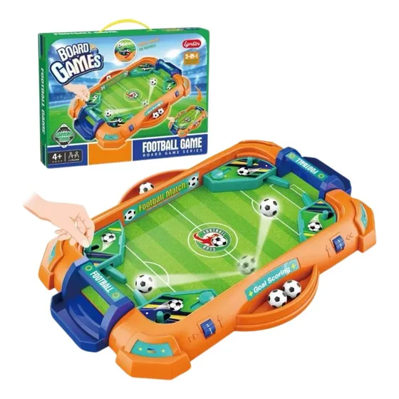 Jogo De Futebol De Mesa Portátil Estilo Pinball Gol A Gol