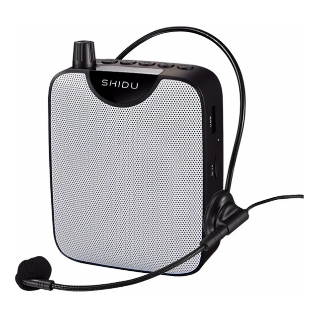 Microfono Vincha Con Amplificador De Voz Mini Parlante Mp3