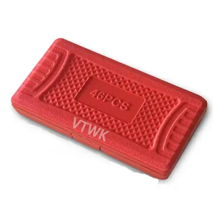 Sahs Kit Soquetes Chave Catraca SAHS 46 Peças Aço Cromo Vanádio Torx