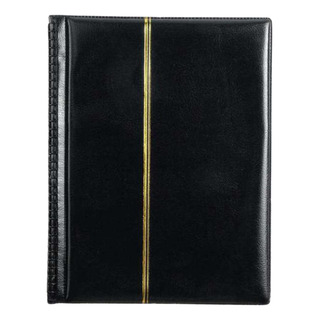 Lbum De Sellos 10 Hojas (20 Páginas) Suministros De Negro Lbum De Sellos 10 Hojas (20 Páginas) Suministros De Negro