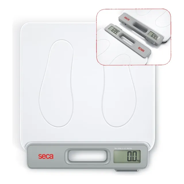 Seca 874+ Báscula Plana Con Etiqueta Personalizable