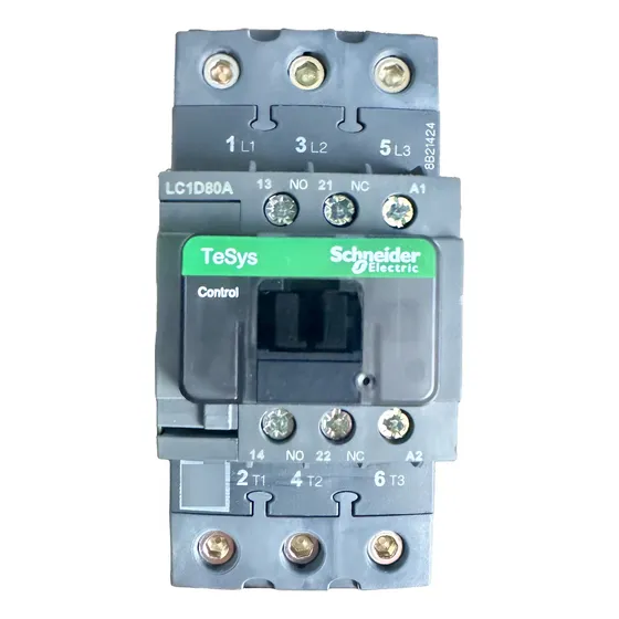 Contator Tripolar 80a 220vca 50/60hz 1na+1nf Lc1d80am7 Schne