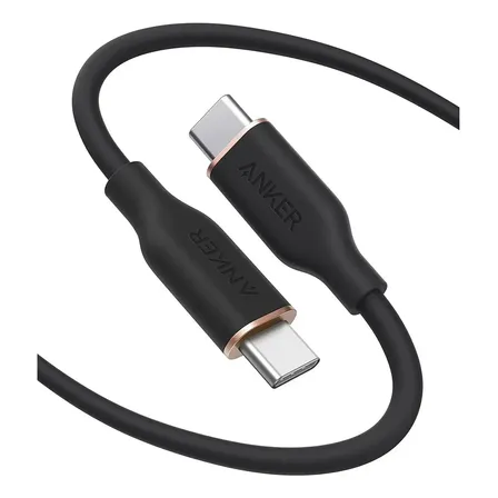 Anker Cable USB Tipo C a USB Tipo C 100 W Carga Súper Rápida, 180cm Ideal para iPhone15, iPhone16, iPhone17, MacBook,iPad,Galaxy Pixel, Switch, LG etc