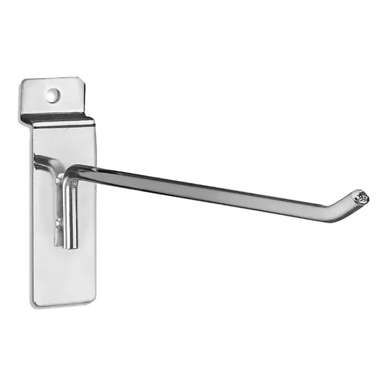 40 Ganchos,+ 40 Seguros Para Panel Ranurado  20cm / Runn