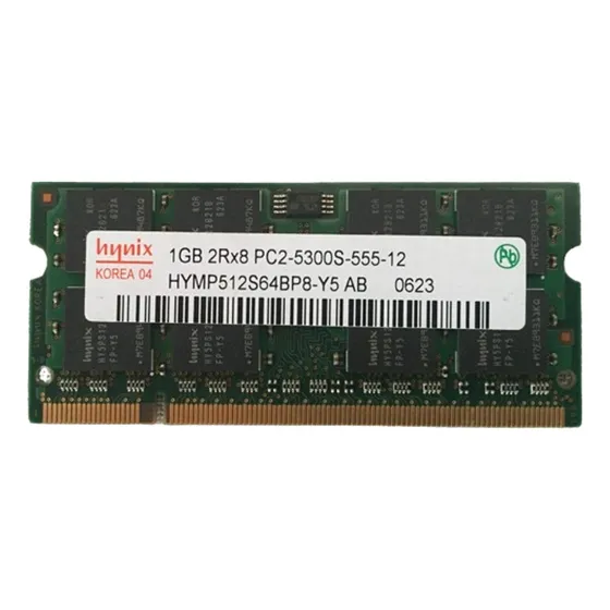 Memoria Ram Ddr2 Laptop Hynix 1gb 2rx8 Pc2-5300s 667mhz