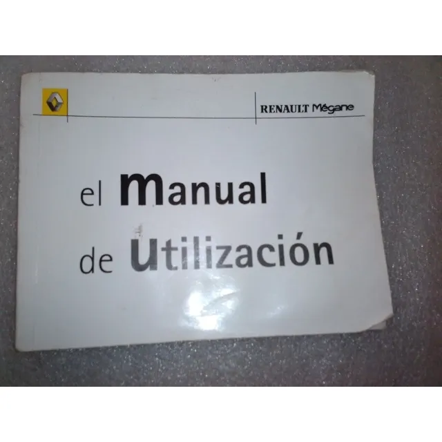 Manual Del Propietario Y Mantenimiento Renault Megane 