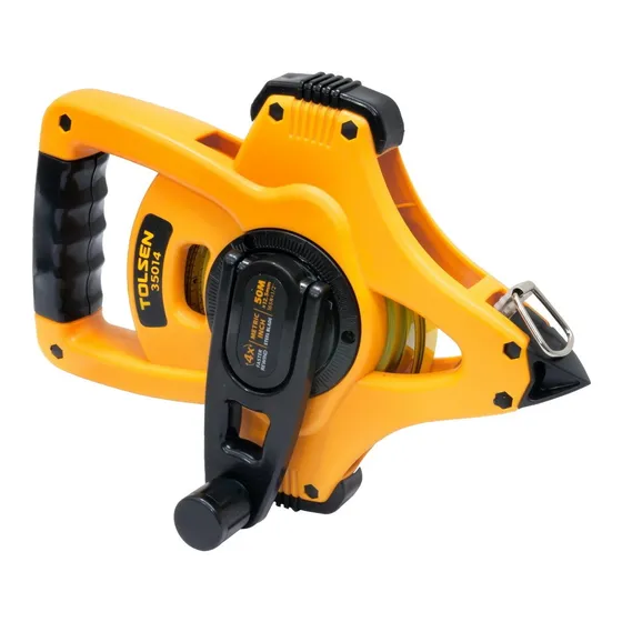 Cinta Metrica Profesional 50m Retractil Tolsen