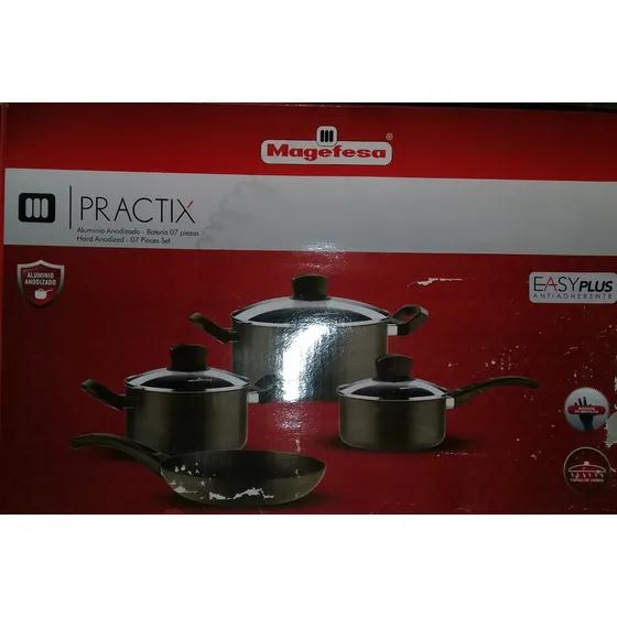 Juego De Ollas Magefesa Original  Practix 7 Piezas