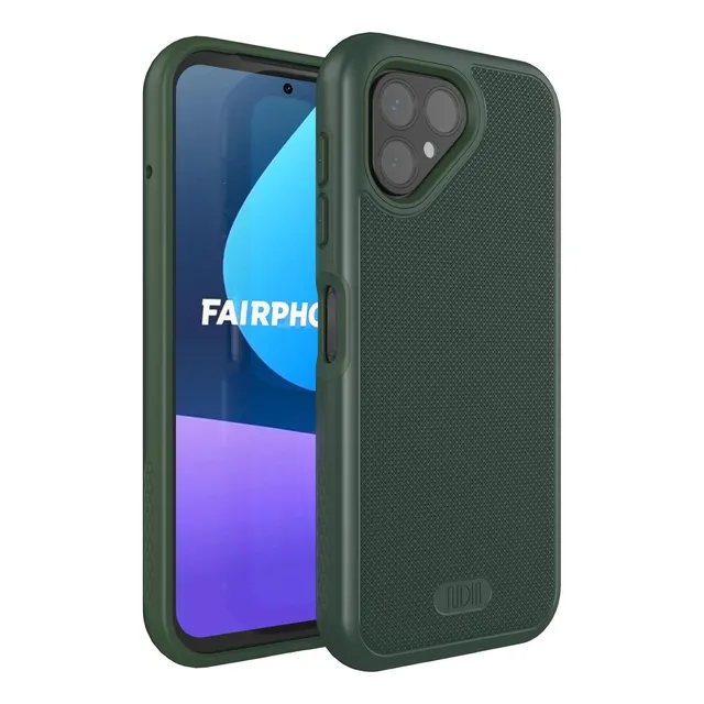 Tudia Dualshield Grip Diseñada Para Fairphone 5 Case (2023),