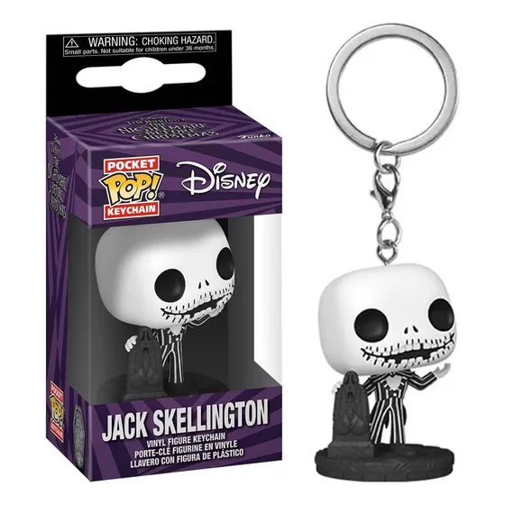 Llavero Pocket Pop! Funko: Disney - Jack Skellington