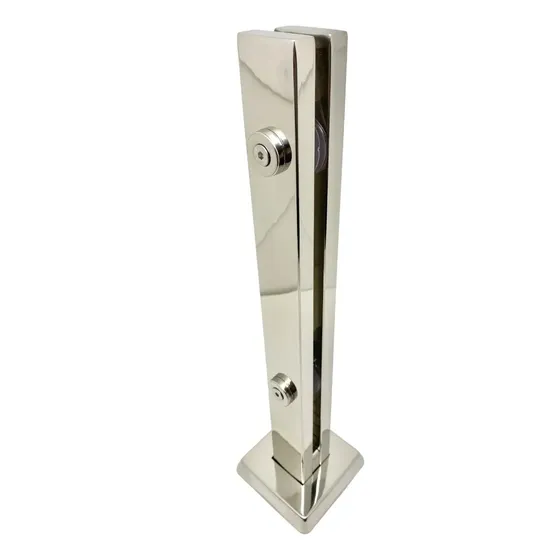 Coluna Torre Inox Guarda Corpo Sacada 40 Cm 2 Furos Reforçada Puxadores Online