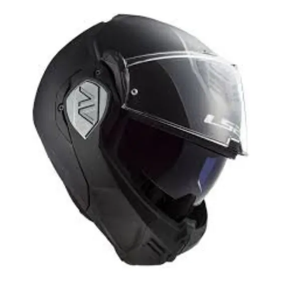 Capacete Ls2 Ff906 Advant Escamoteável Fosco Preto