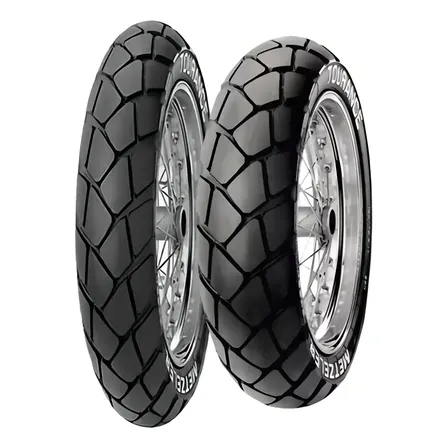 Pneu Tiger 800 150/70r17 90/90-21 Tl Tourance Metzeler Trail