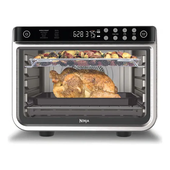 Horno Electrico con Air Fryer XL Pro Dt201 Plateado Ninja Foodi