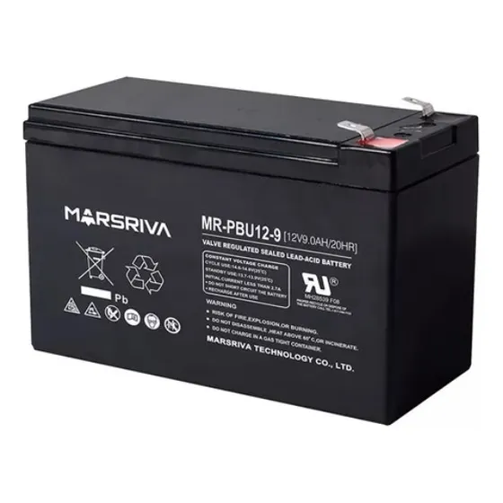  Batería 12v 9ah | Recargable | Ups | Marsriva