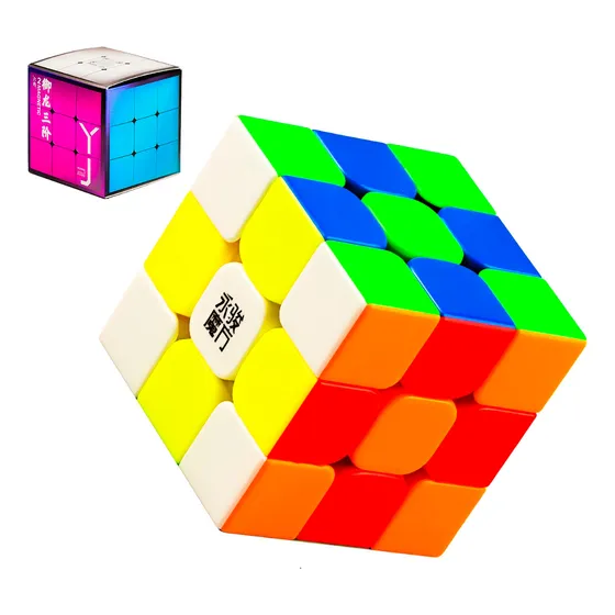 Cubo Magico Rubik 3x3 Magnetico Stickerless Yulong V2 Yj