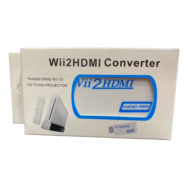 Wii2hdmi Convertidor Adaptador Hdmi Para Wii