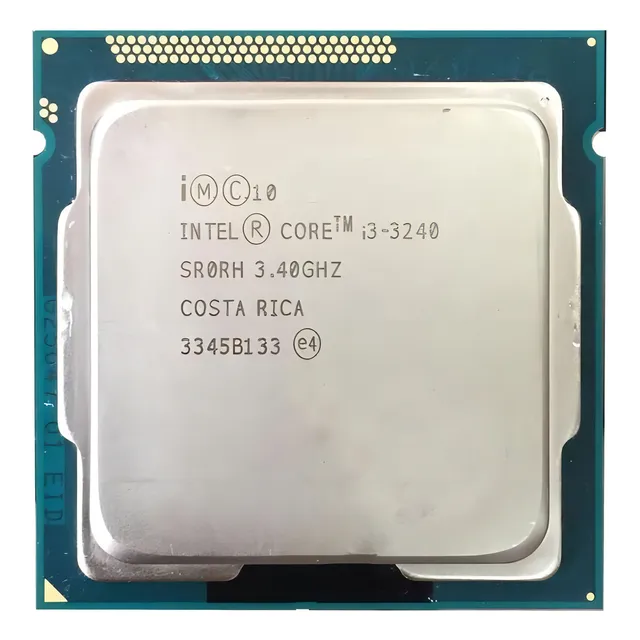 Procesador gamer Intel Core i3-3240 CM8063701137900 de 2 núcleos y 3.4GHz de frecuencia con gráfica integrada