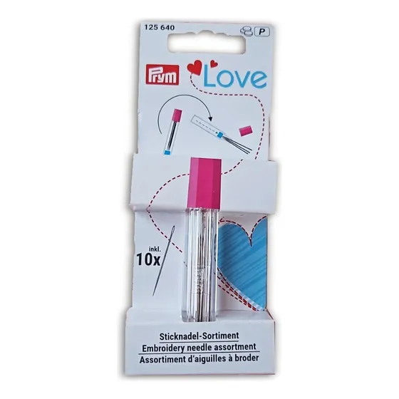 Agujas De Bordado Surtidas Con Tubo Prym Love Costura