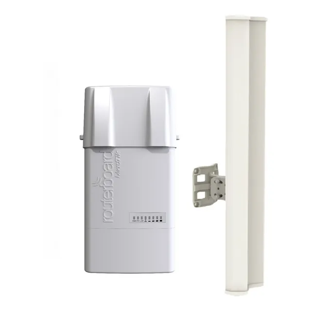 Kit Reparto Wifi 5ghz Antena Sectorial Wis 120° + Basebox 5