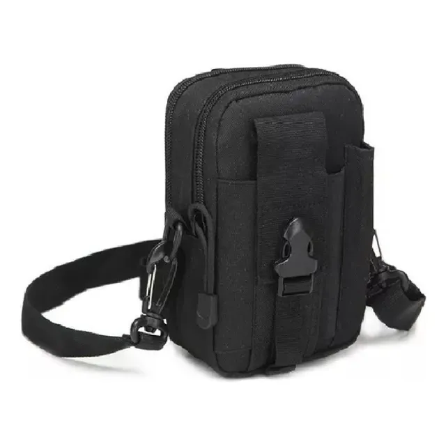 Pouch Riñonera Molle Edc Tactico Militar Con Porta Celular