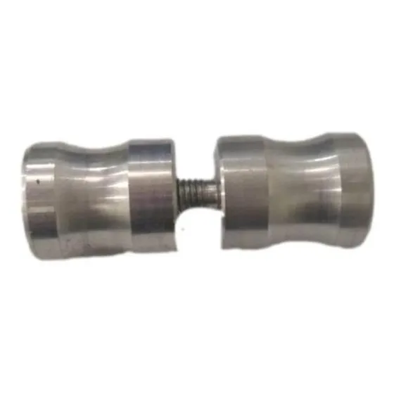 Pomo Doble Para Puerta De Vidrio *tpv25x30a