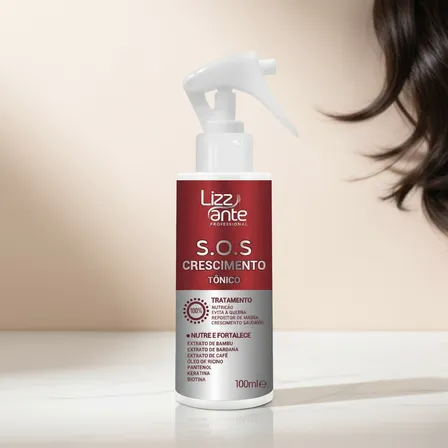 Tonico Sos Para Queda Capilar Fortalecimento E Crescimento