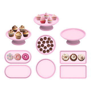 Kit7 Festa - Decoraçao Para Sua Mesa Com 09 Peças Variadas Kit7 Festa - Decoraçao Para Sua Mesa Com 09 Peças Variadas