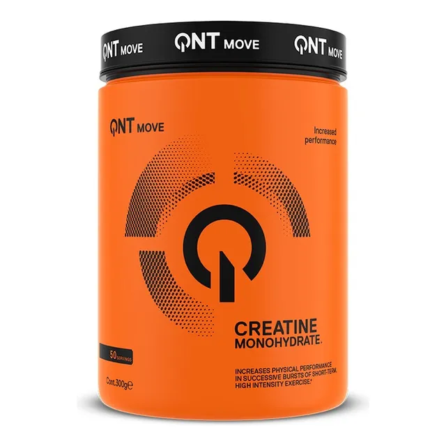 Creatina Monohidratada En Polvo 300gr Qnt
