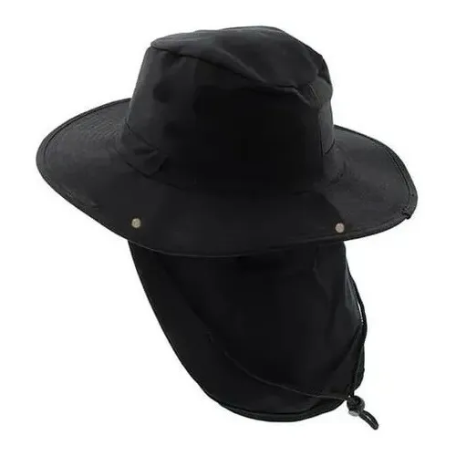 Gorro Bush Tipo Australiano Safari Con Protección Cuello 