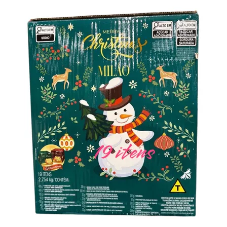 Melhor Custo Beneficio Cesta Natal Completa 19 Itens