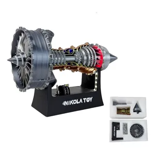 3djet Aircraft Turbojet Kit De Modelo De Motor Turborreactor 3djet Aircraft Turbojet Kit De Modelo De Motor Turborreactor