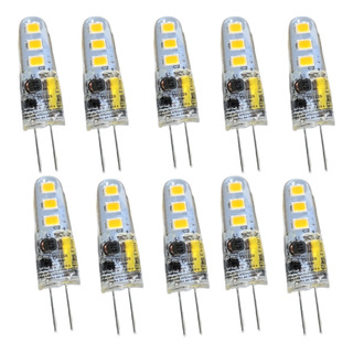 Foco Cacahuate G4 12v 2w Led Resina 6led Capsula 10pz Foco Cacahuate G4 12v 2w Led Resina 6led Capsula 10pz